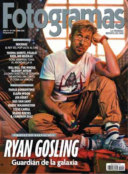 Fotogramas – Abril 2026 Cover