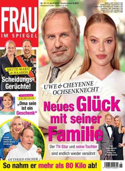 Frau im Spiegel – 8 April 2026 Cover