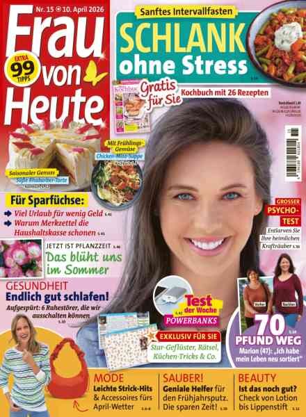 Frau von Heute – 10 April 2026 Cover