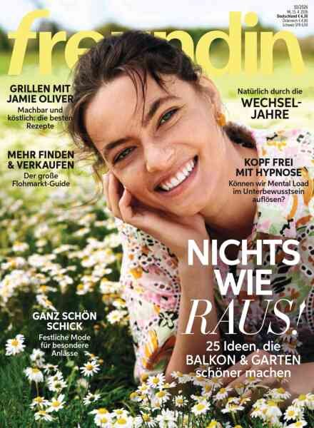 Freundin – 14 April 2026 Cover