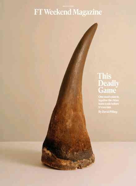 FT Weekend Magazine – 28 March 2026 Cover