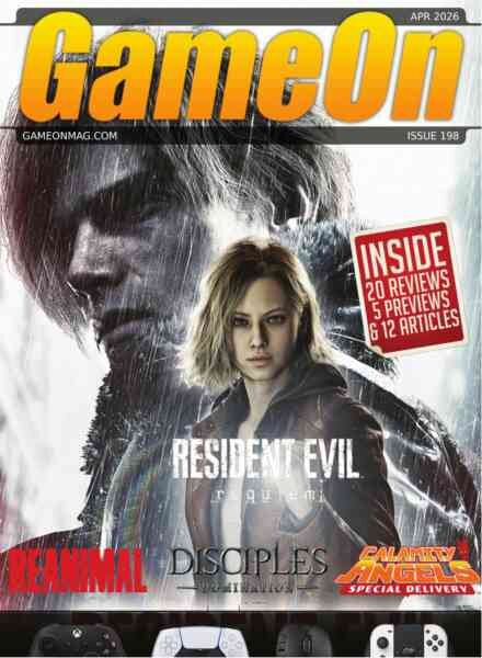 GameOn Magazine – Issue 198 April 2026 Cover