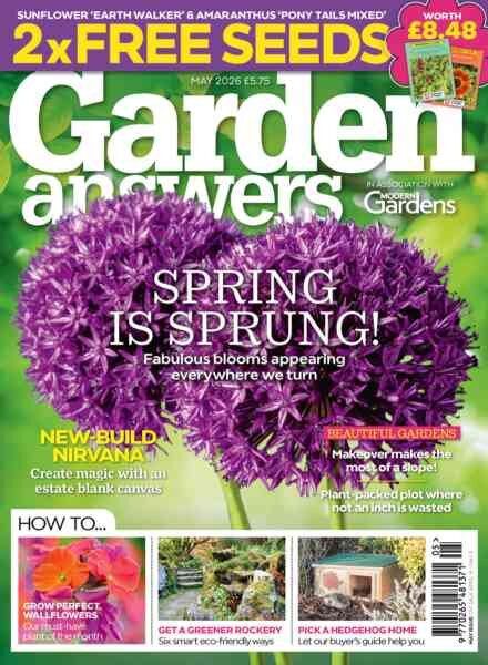 Garden Answers – May 2026 Cover