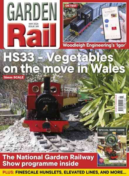 Garden Rail – May 2026 Cover