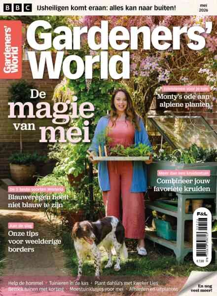 Gardeners’ World Netherlands – Mei 2026 Cover