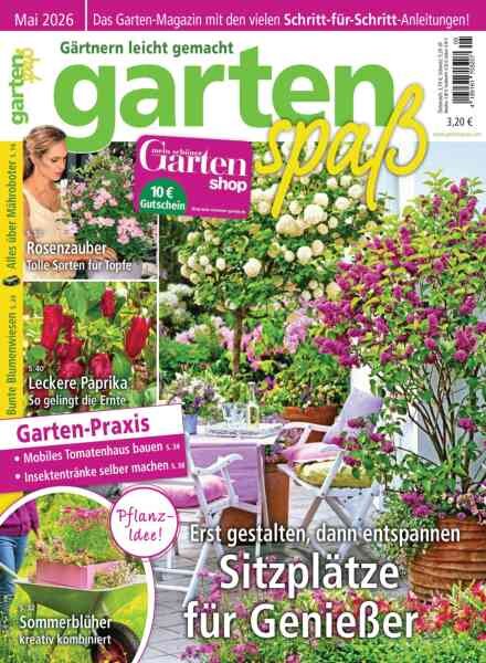 Gartenspass – Mai 2026 Cover