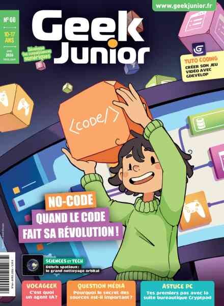 Geek Junior – Avril 2026 Cover