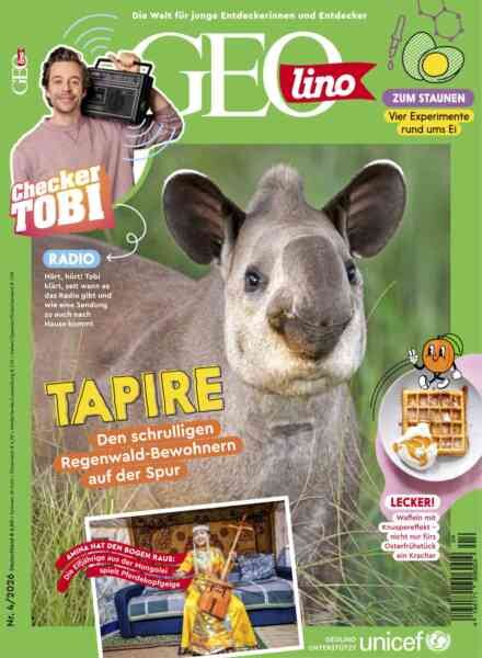 GEOlino – April 2026 Cover