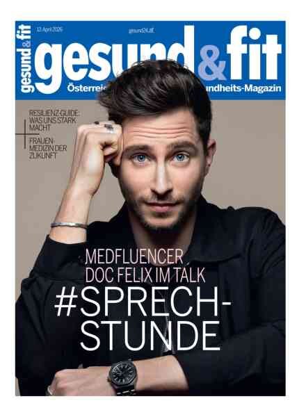Gesund & Fit – 13 April 2026 Cover