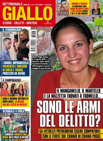 Giallo – 22 Aprile 2026 Cover