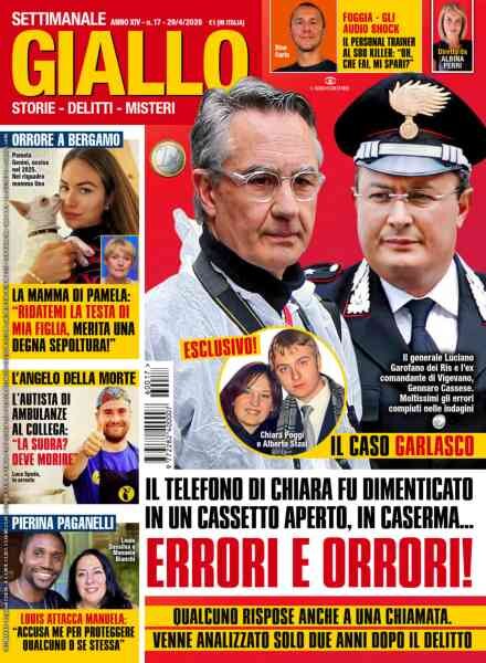 Giallo – 29 Aprile 2026 Cover