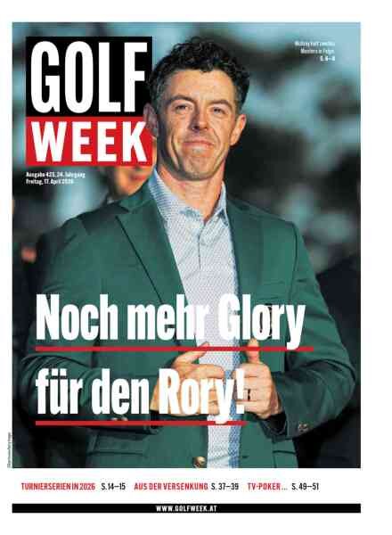 Golf Week – 17 April 2026 Cover