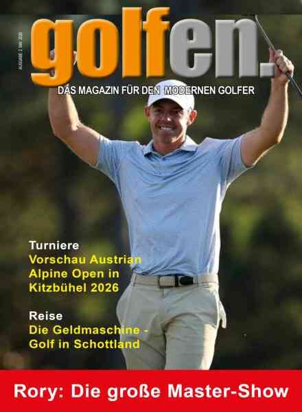 Golfen – April 2026 Cover