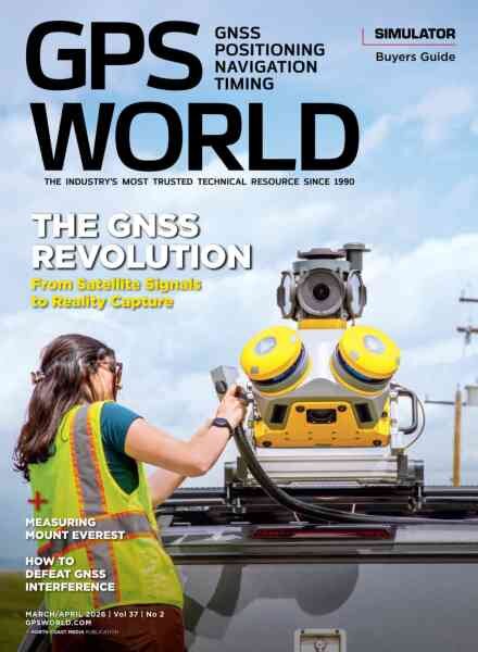 GPS World – March-April 2026 Cover