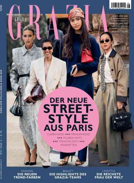 Grazia Germany – 9 April 2026 Cover