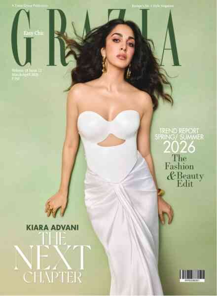 Grazia India – March-April 2026 Cover