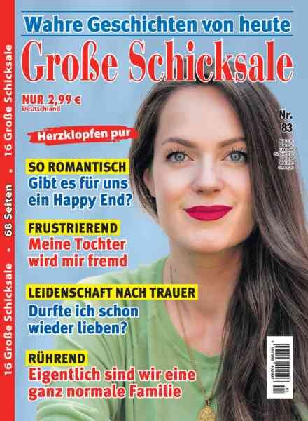 Grosse Schicksale – April 2026 Cover