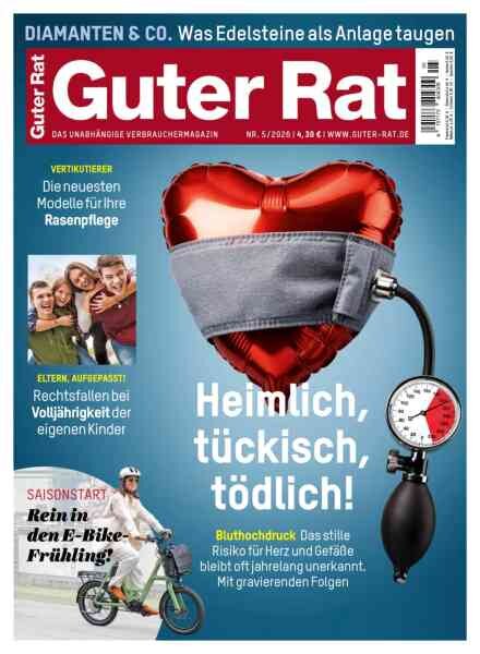 Guter Rat – Mai 2026 Cover