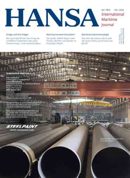 Hansa – April 2026 Cover