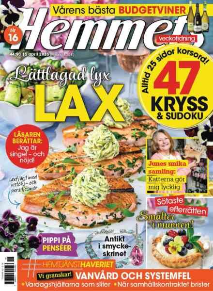 Hemmets Veckotidning – 15 April 2026 Cover