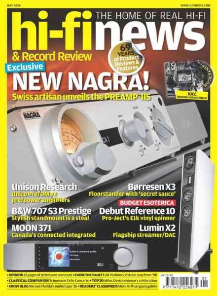 Hi-Fi News – May 2026 Cover