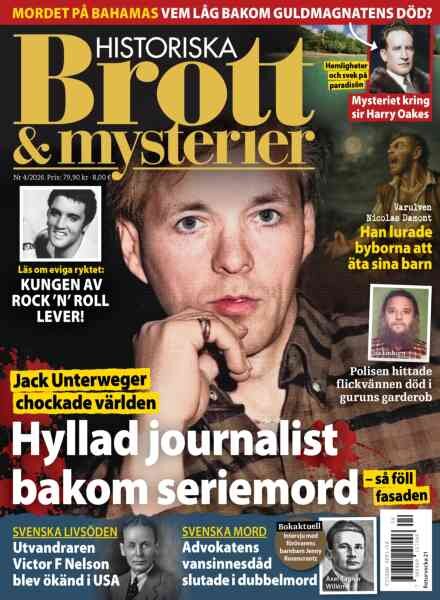 Historiska Brott & Mysterier – April 2026 Cover