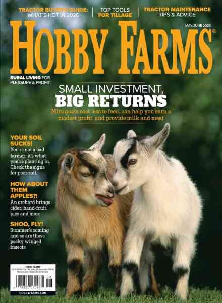 Hobby Farms – May-June 2026 Cover