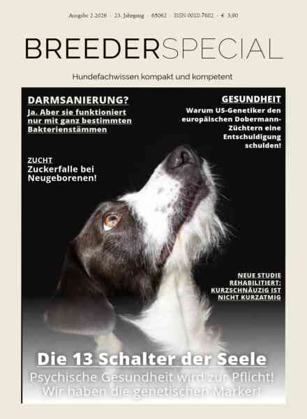 HundeWelt Breeder Special – Nr 2 2026 Cover