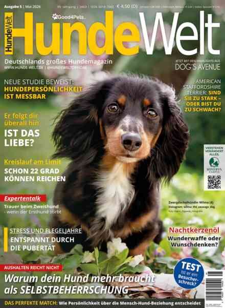 HundeWelt – Mai 2026 Cover