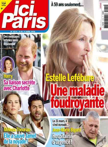 Ici Paris – 8 Avril 2026 Cover