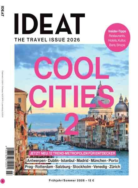 IDEAT Germany – Fruhjahr-Sommer 2026 Cover