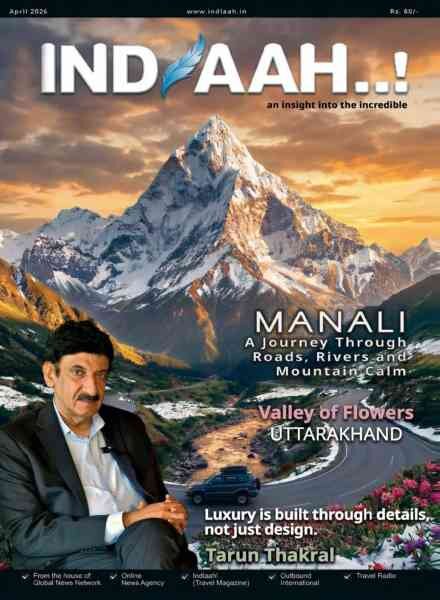 Indiaah Magazine – April 2026 Cover