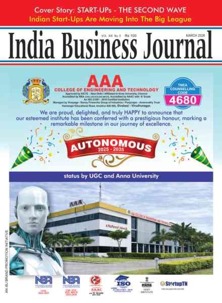 Indian Business Journal – March 2026 Cover