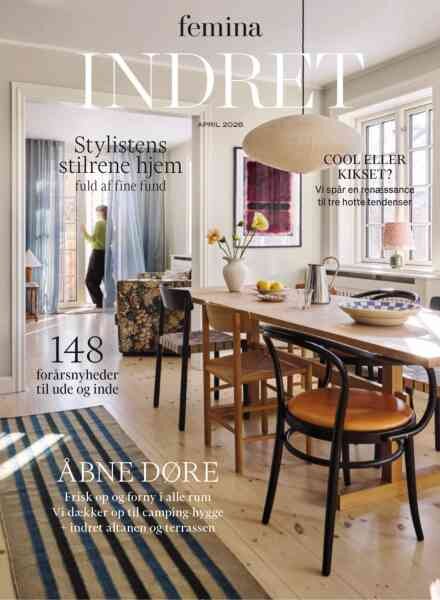 Indret by Femina – 1 April 2026 Cover
