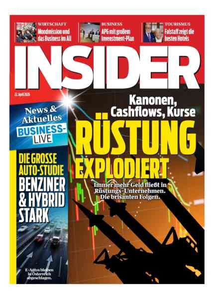 Insider Austria – 22 April 2026 Cover