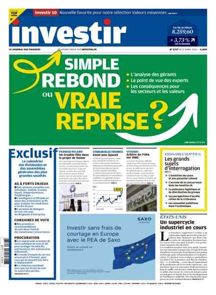 Investir – 11 Avril 2026 Cover