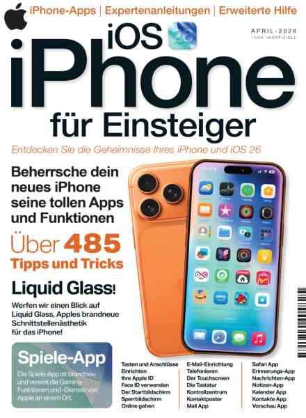 iPhone und iOS 17 fur Einsteiger – April 2026 Cover
