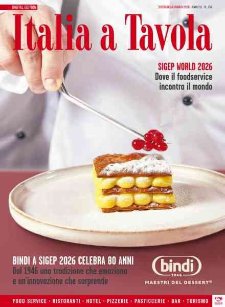Italia a Tavola – Dicembre 2025-Gennaio 2026 Cover