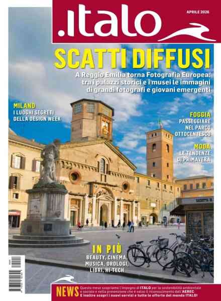 Italo I sensi del viaggio – Aprile 2026 Cover