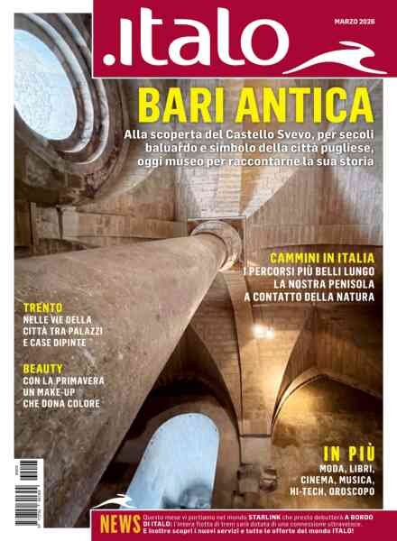 Italo I sensi del viaggio – Marzo 2026 Cover