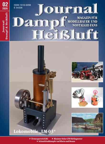 Journal Dampf & Heissluft – April 2026 Cover