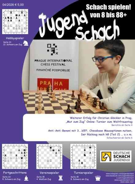JugendSchach – April 2026 Cover