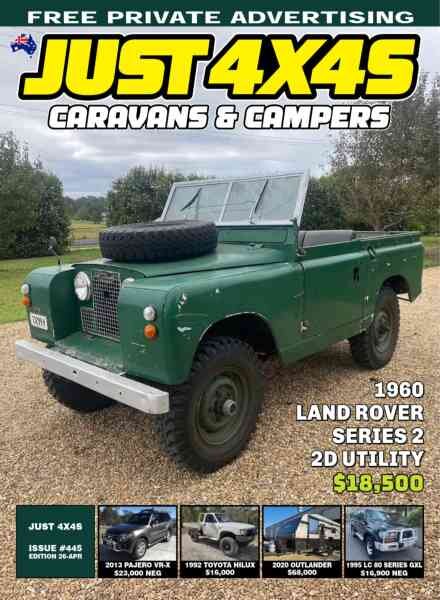 Just 4x4s Caravans & Campers – Issue 445 2026 Cover