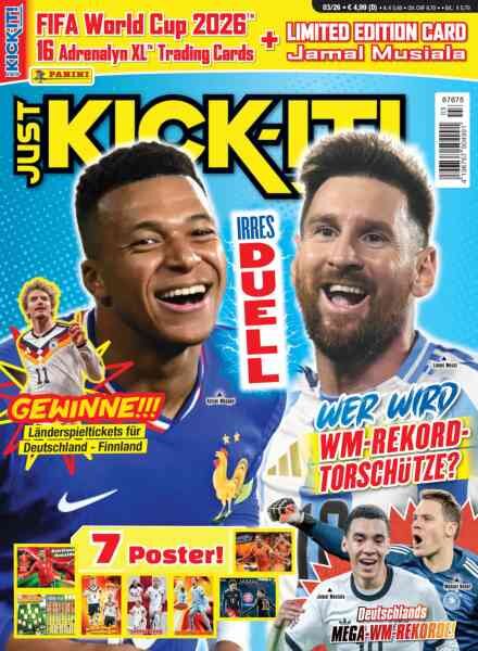 Just Kick-it! – April 2026 Cover