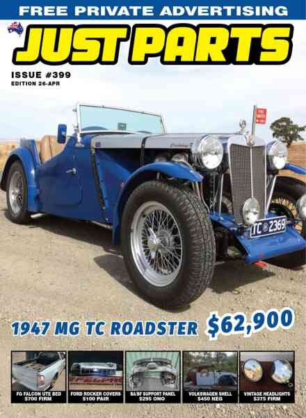 Just Parts – April 2026 Cover