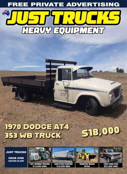 Just Trucks & Heavy Equipment – April 2026 Cover