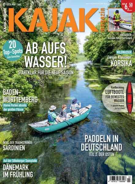 kajak-Magazin – Mai-Juni 2026 Cover