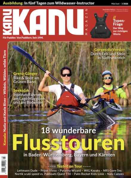 Kanu Magazin – Mai-Juni 2026 Cover
