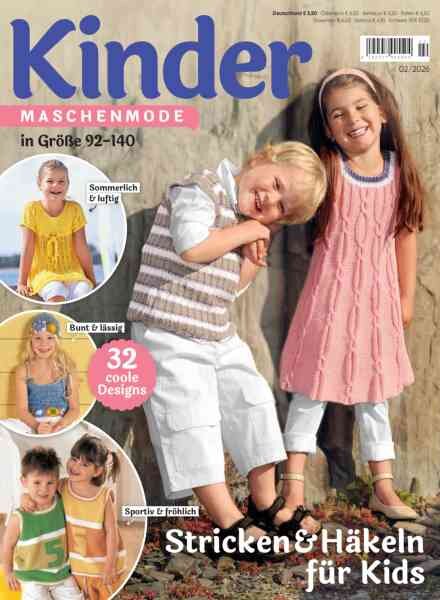 Kinder Maschenmode – April 2026 Cover