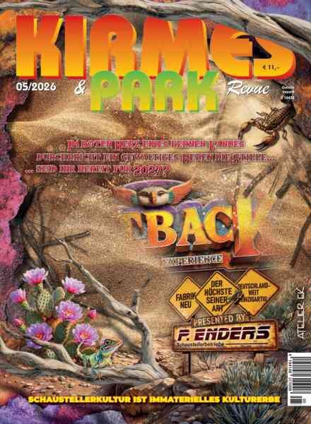 Kirmes & Park Revue – Mai 2026 Cover